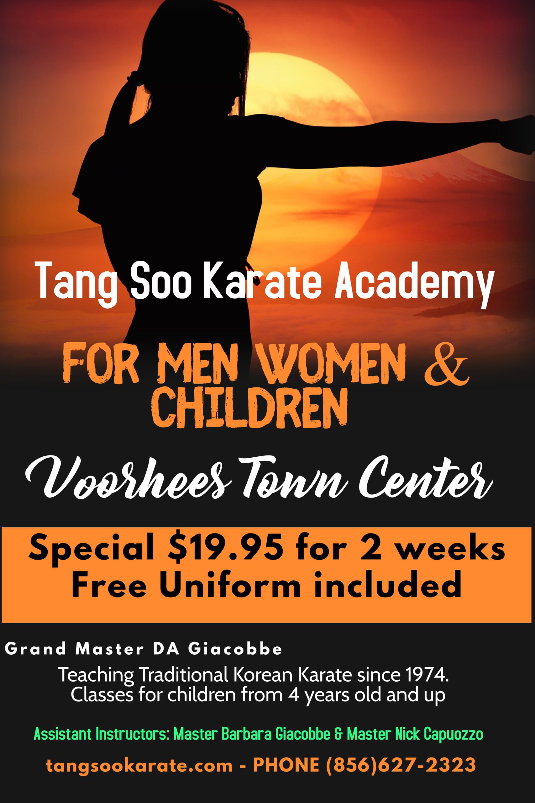 Karate Men Women and Children Special